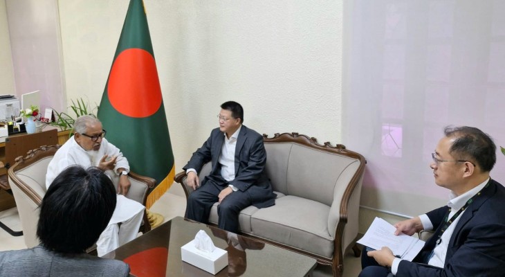 প্রধানমন্ত্রীর কৃষি উপদেষ্টার সঙ্গে চীনা রাষ্ট্রদূতের সাক্ষাৎ